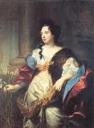 Hyacinthe Rigaud Portrait of Marie Cadenne oil painting